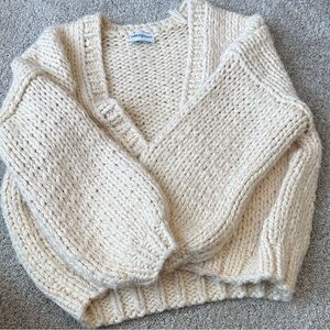 Lester Knit Cardigan in Cream from Princess Polly M/L